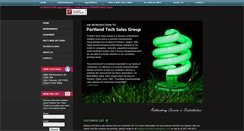 Desktop Screenshot of portlandtechsalesgroup.com
